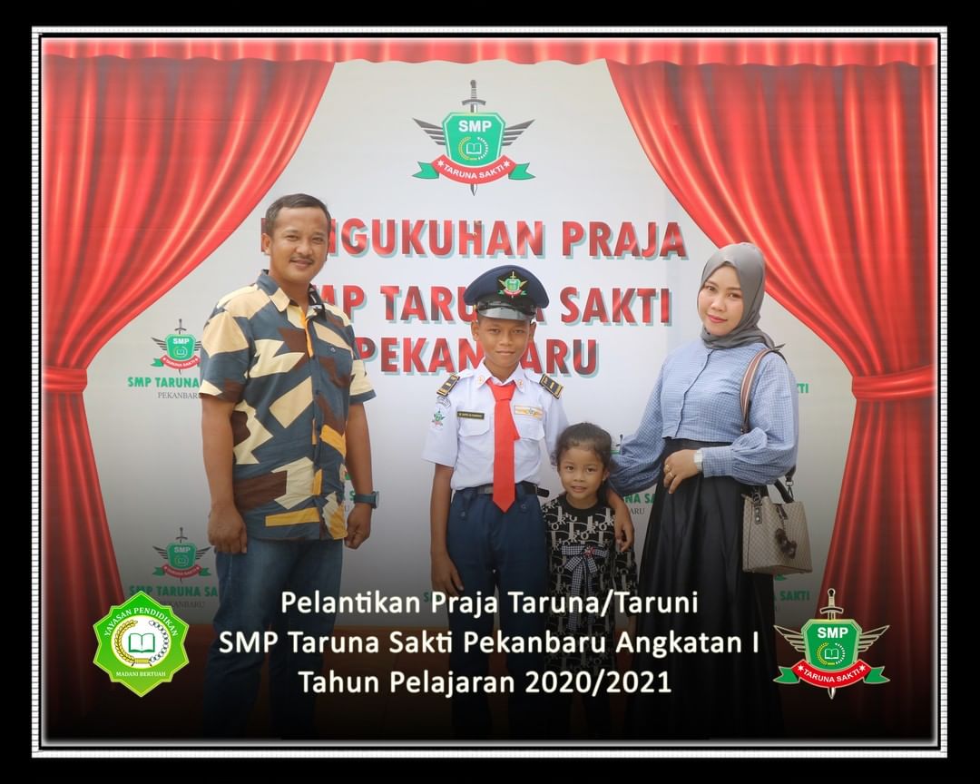 Pelantikan Praja Taruna/Taruni
SMP Taruna Sakti Pekanbaru Angkatan I
Tahun Pelajaran 2020/2021